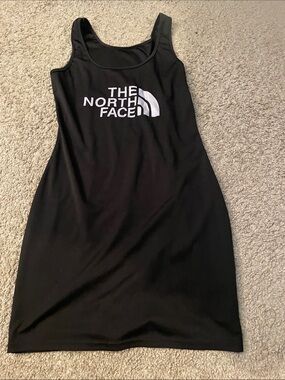 The North Face Black Tank Dress with White Logo
